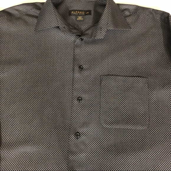 Alfred Sung non-iron men’s dress shirt size Large - Picture 4 of 6